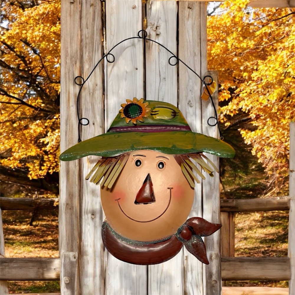 Charming Scarecrow Door Hanger/Wall Decor